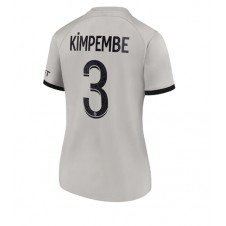 Paris Saint-Germain Presnel Kimpembe #3 Bortatröja Dam 2022-23 Korta ärmar